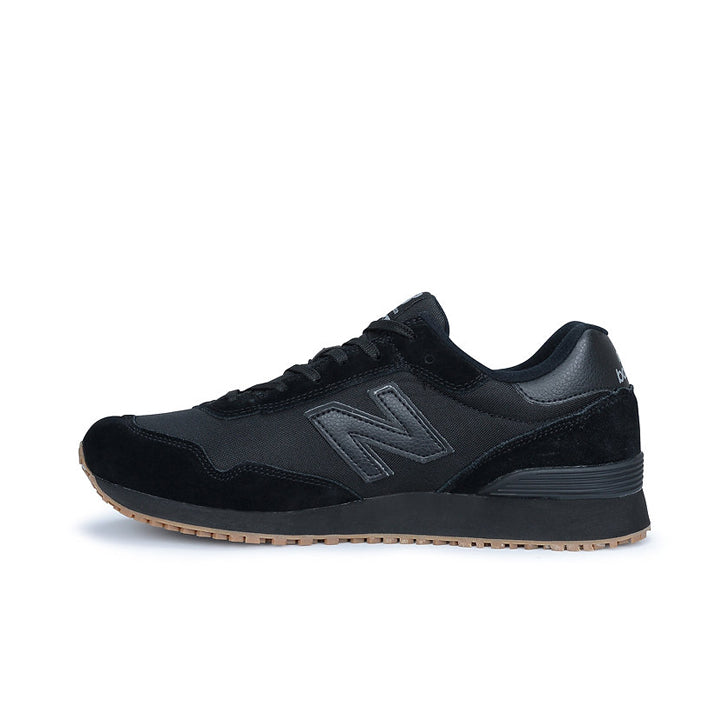 Der New Balance 515 SR Berufsschuh für Herren in der Farbe Schwarz von der Innenseite