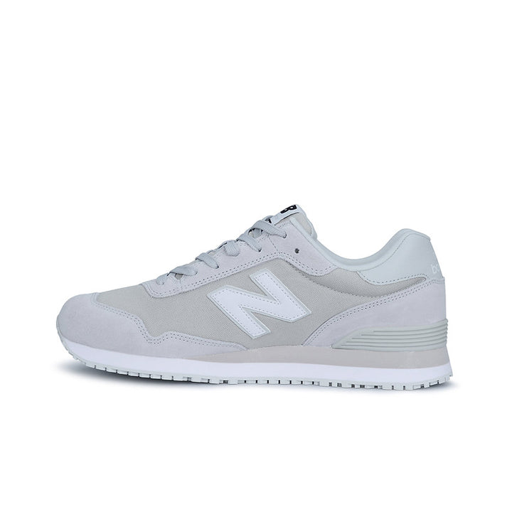 Der New Balance 515 SR Berufsschuh für Herren in der Farbe Grau von der Innenseite