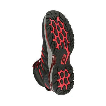 Nitras PRO STEP MID - Sicherheitsstiefel S1P - Schwarz/Rot