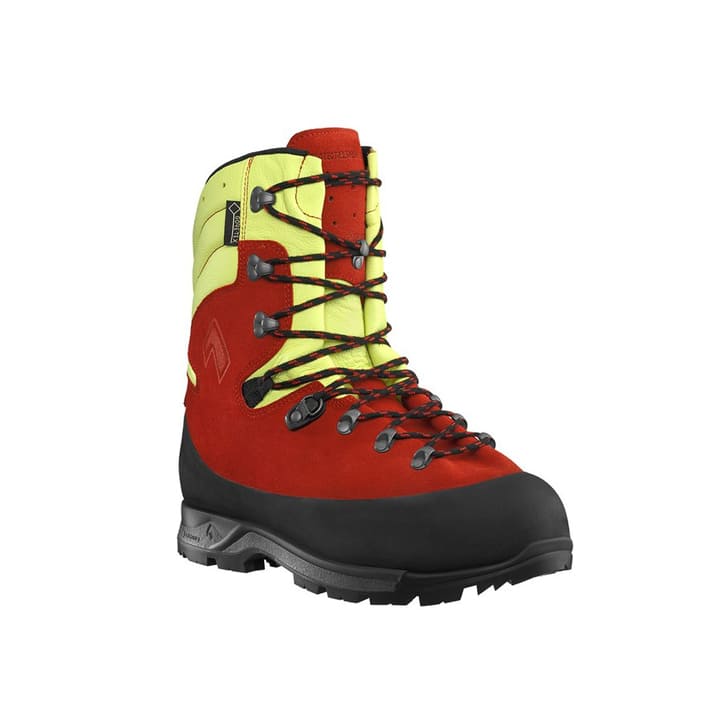 HAIX Schnittschutzstiefel SB Protector Forest 2.1 GTX Rot/Gelb